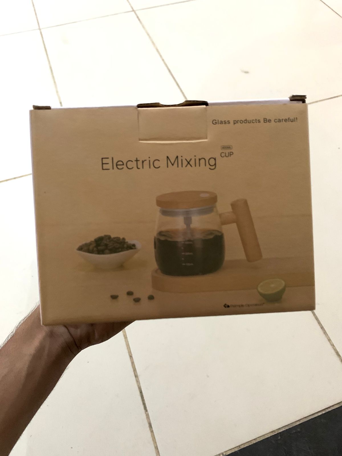 Self Stirring Coffee Mug – Electric Automatic Mixing Cup for Coffee, Milk, & Drinks | Rechargeable, Waterproof, Self Mixing Glass Mug for Home & Office